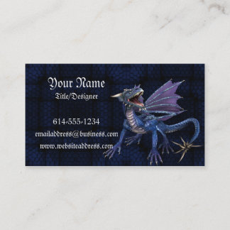Blue Dragon Fantasy Visitekaartje