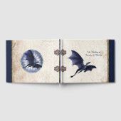 Blue Dragon Fantasy Wedding Gastenboek (Volledig)