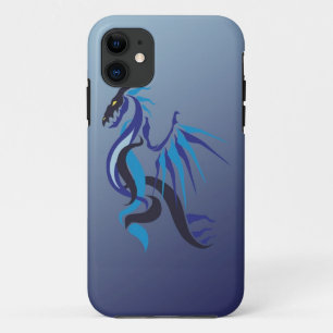 Blue Dragon Flame iPhone 11 Hoesje