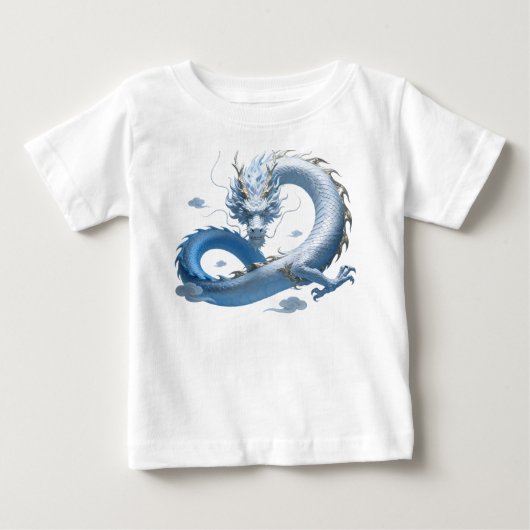Blue Dragon Kunst | Mythische Fantasy Esthetiek | (Voorkant)