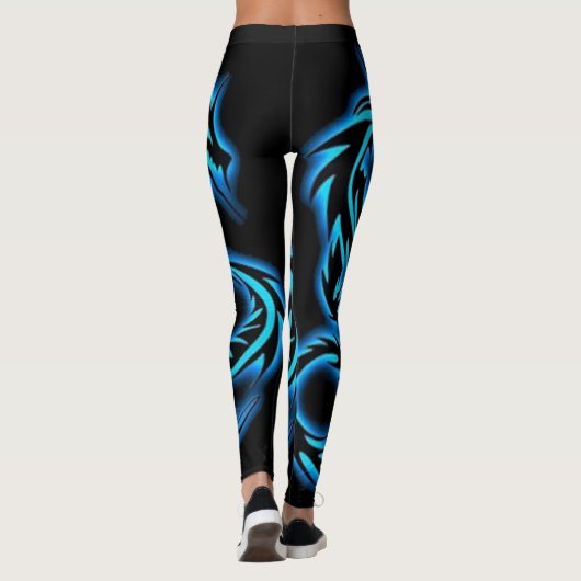 BLUE DRAGON LEGGINGS (Achterkant)