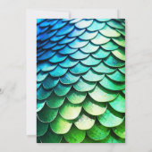 Blue Dragon Magische Betoverde Achtste Verjaardag Kaart (Achterkant)