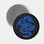 BLUE DRAGON MAGNEET (Voorkant / Achterkant)