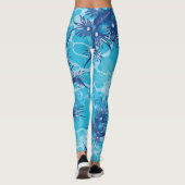 Blue Dragon Marine Creature Leggings (Achterkant)