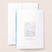 Blue Dragon Pastel Artwork Birthday Folie Kaarten (Met envelop)