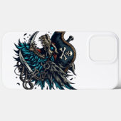 Blue Dragon Pirate iPhone 13 Pro Max Hoesjes (Achterkant (horizontaal))