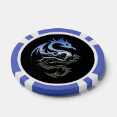 Blue Dragon Poker Chip (Enkel)