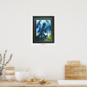 Blue Dragon Poster (Keuken)