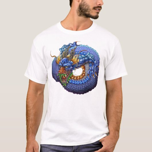 Blue Dragon Shirt (Voorkant)