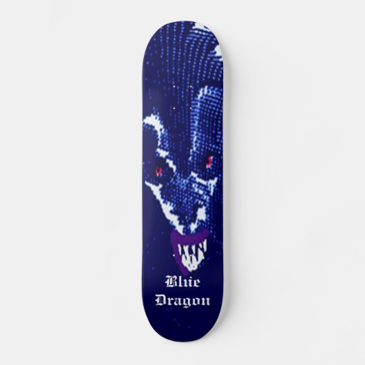 Blue Dragon Skateboard (Voorkant)