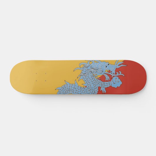 Blue Dragon Skateboard (Horizontaal)