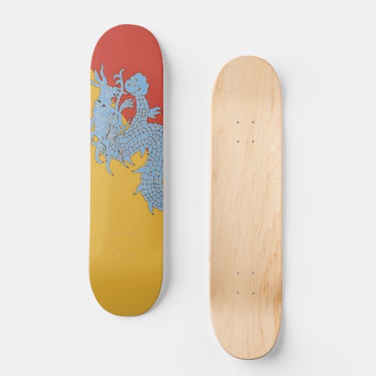 Blue Dragon Skateboard (Voorkant)