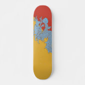 Blue Dragon Skateboard (Voorkant)