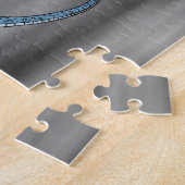 Blue Dragon Spitting Lightning Legpuzzel (Zijkant)