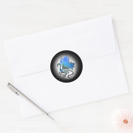 Blue Dragon Stickers (Envelop)
