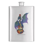 Blue Dragon Sunburst gitaarmuziek Flacon (Voorkant)