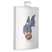 Blue Dragon Sunburst gitaarmuziek Flacon (Rechts)