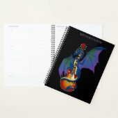 Blue Dragon Sunburst gitaarmuziek Planner (Display)