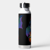 Blue Dragon Sunburst gitaarmuziek Waterfles (Links)