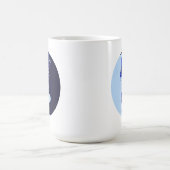 Blue Dragon YinYang Coffee Mok (Center)