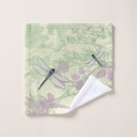 Blue Dragonflies Bath Towels Bad Handdoek (Wasdoekje)