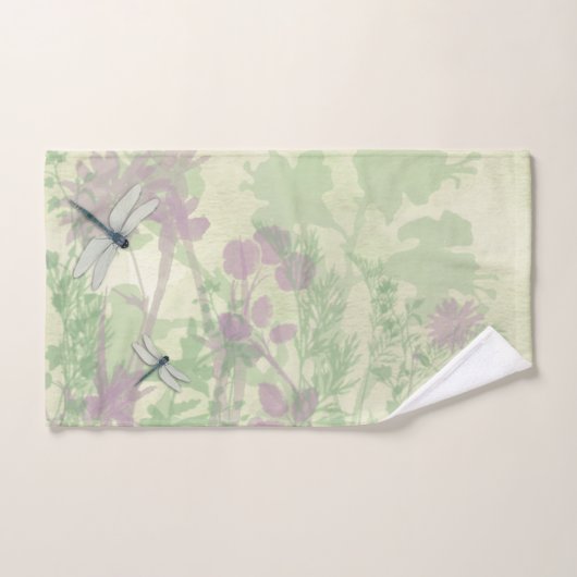 Blue Dragonflies Bath Towels Bad Handdoek (Handdoek)