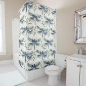 Blue Dragonflies Douchegordijn (In situ)