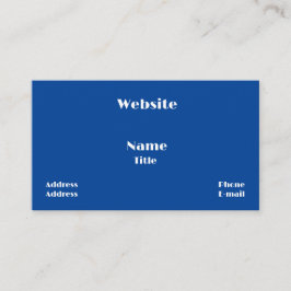 Blue Dragonflies Visitekaartjes