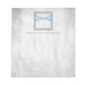 Blue Dragonfly - Aangepast Notitieblok (Voorkant)