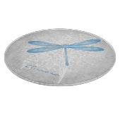 Blue Dragonfly - Aangepast snijvlak Snijplank (Hoek)