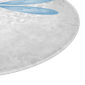 Blue Dragonfly - Aangepast snijvlak Snijplank (Hoek)