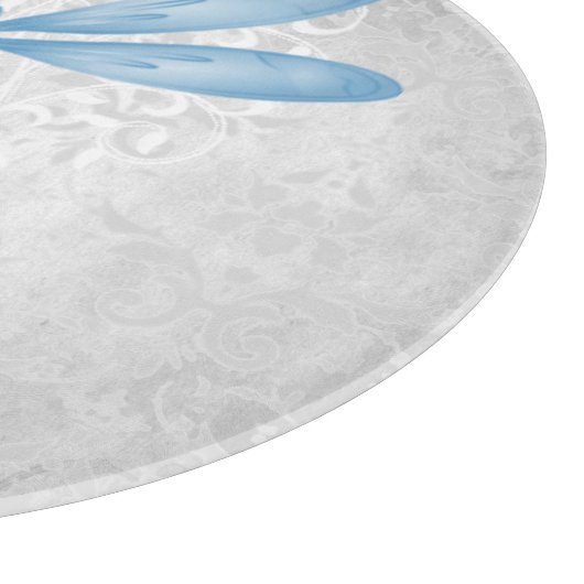 Blue Dragonfly - Aangepast snijvlak Snijplank (Hoek)