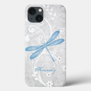 Blue Dragonfly - Aangepaste Hoesje-Mate iPhone-dra Case-Mate iPhone Case