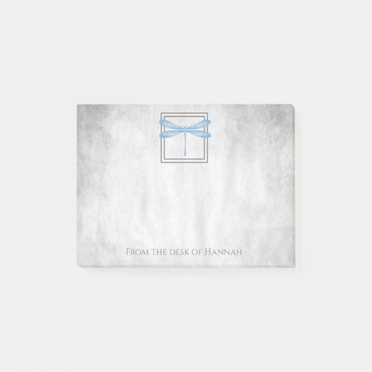 Blue Dragonfly Aangepaste notities Post-it® Notes (Voorkant)