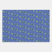 Blue Dragonfly Art inpakpapier (Voorkant)