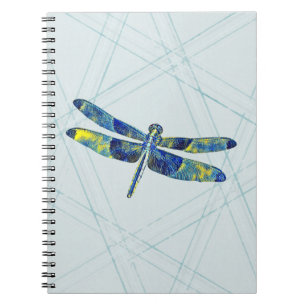 Blue Dragonfly Art Journal-Notitieboek Notitieboek