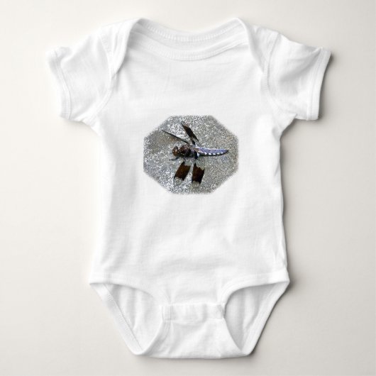 Blue Dragonfly Baby Romper (Voorkant)