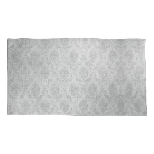 Blue Dragonfly Damask Kussensloop (Achterkant)