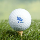 Blue Dragonfly Design Golfballen (Insitu Shirt)