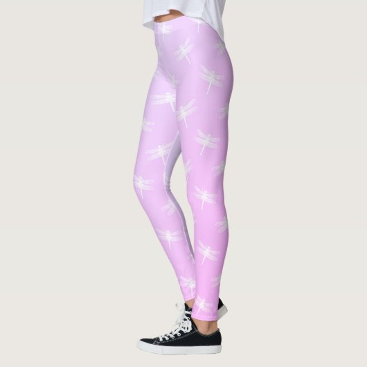 Blue Dragonfly Dream Paarse Leggings (Links)