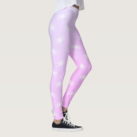 Blue Dragonfly Dream Paarse Leggings (Rechts)
