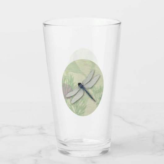 Blue Dragonfly Drink glas (Achterkant)
