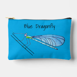 Blue Dragonfly Etui