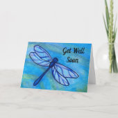 Blue Dragonfly kan snel goed Kaart (Voorkant)