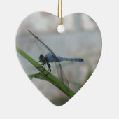 Blue Dragonfly Keramisch Ornament (Rechts)