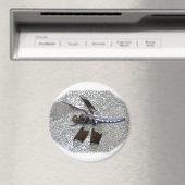Blue Dragonfly Magneet (Insitu (Vaatwasser))
