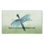 Blue Dragonfly Magnetisch Visitekaartje (Voorkant)