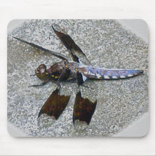 Blue Dragonfly Mousepad Muismat