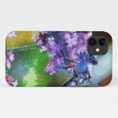 Blue Dragonfly op Wild Garlic Dot Art Case-Mate iPhone Case (Achterkant (horizontaal))