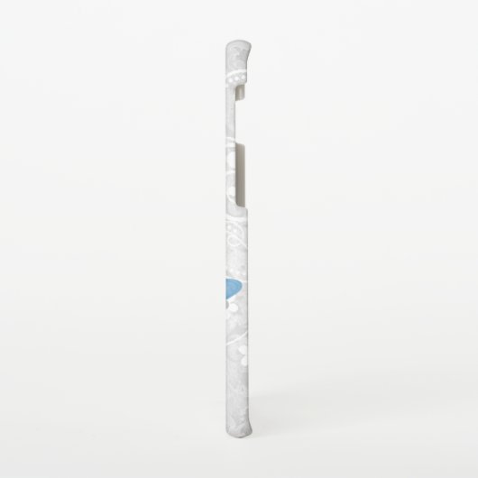 Blue Dragonfly personaliseer het Hoesje van Samsun Samsung Galaxy Hoesje (Linkerkant)